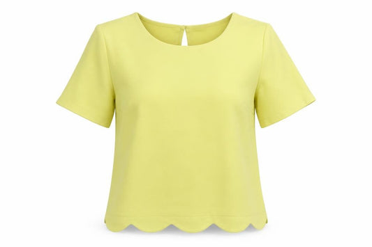 Atmosphere Womens Yellow   Basic Blouse Size 10