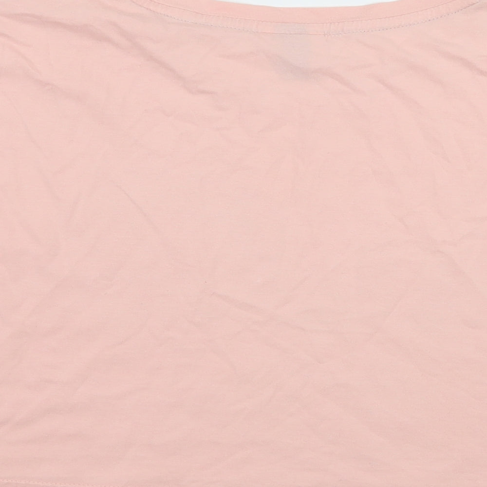 ellesse Womens Pink  Jersey Basic T-Shirt Size 8