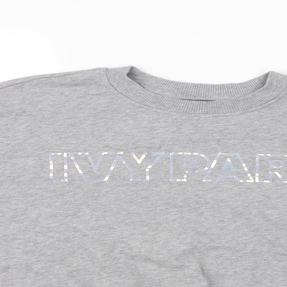 IVY PARK Womens Grey   Pullover Jumper Size XS