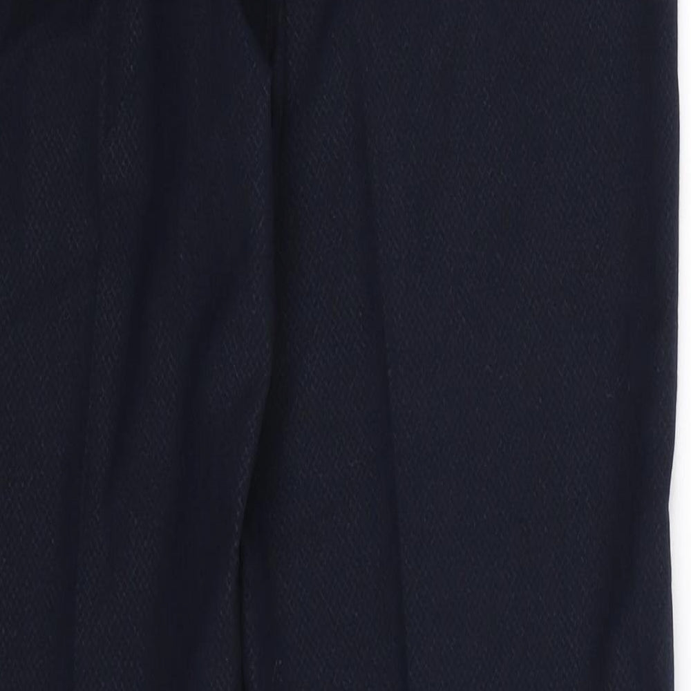 Preworn Womens Blue   Dress Pants Trousers Size 8 L30 in