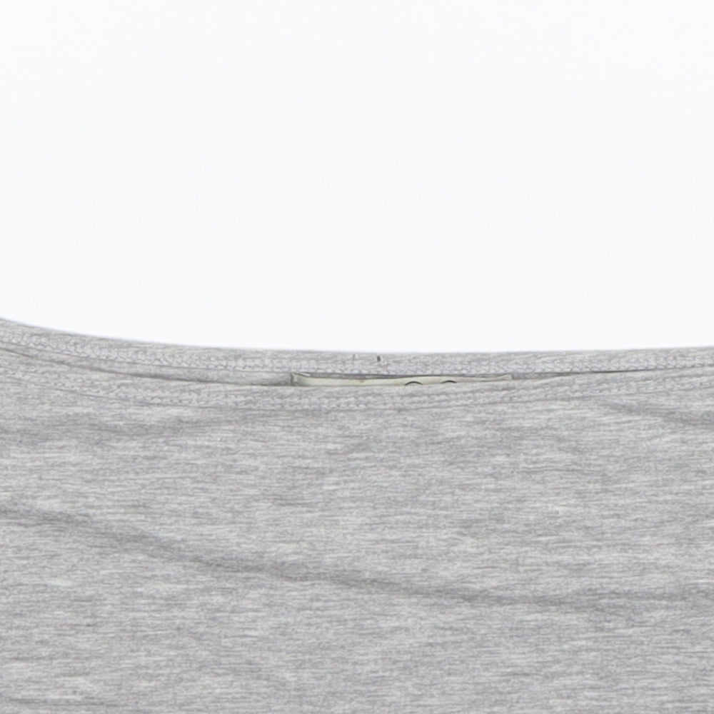 Atmosphere Womens Grey   Cropped T-Shirt Size 16