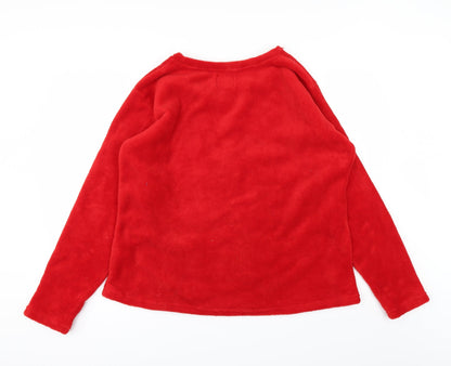 Back view of Time To Dream women’s red jumper, size XL