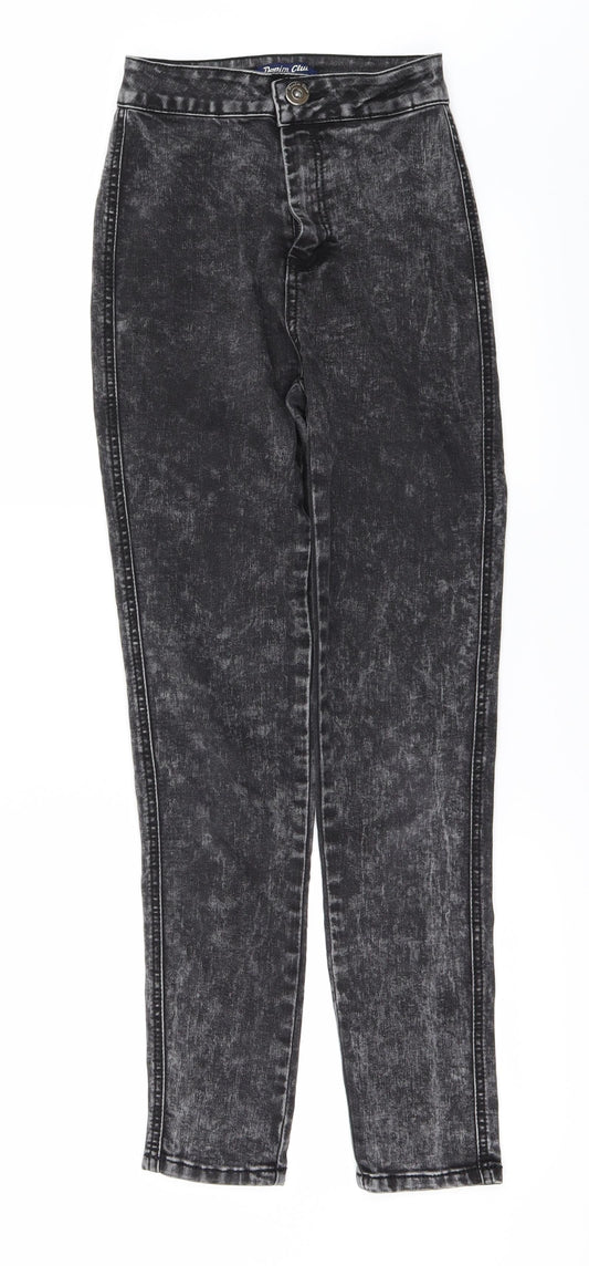 denim club Womens Black   Skinny Jeans Size 8 L27 in