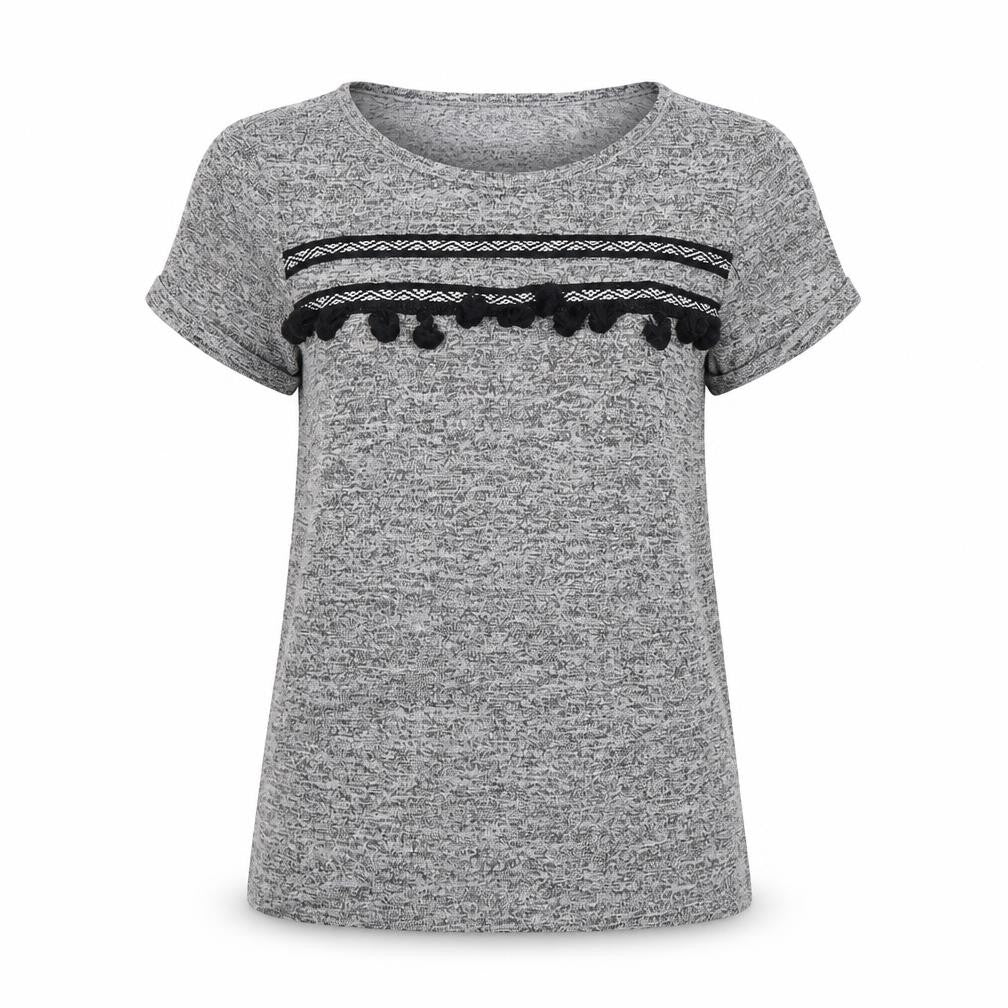 Primark Womens Grey   Basic T-Shirt Size 8