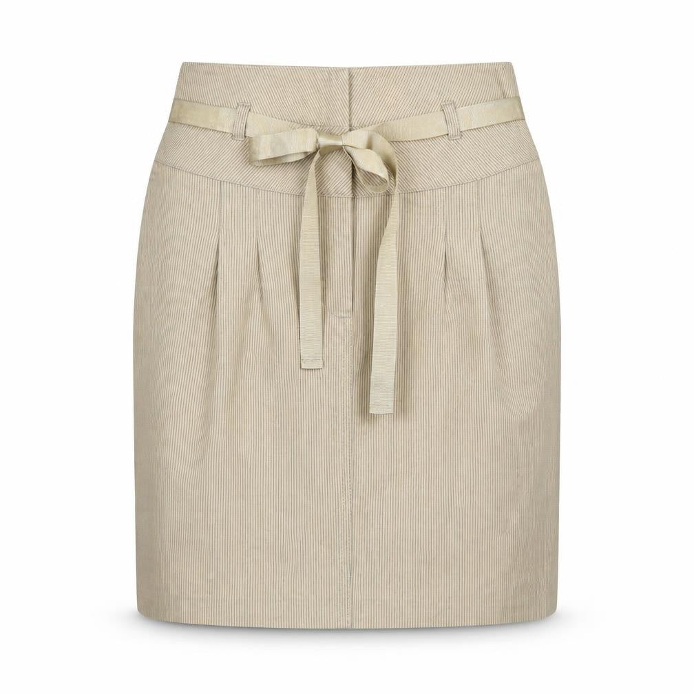 Marks & Spencer Womens Beige   A-Line Skirt Size 8