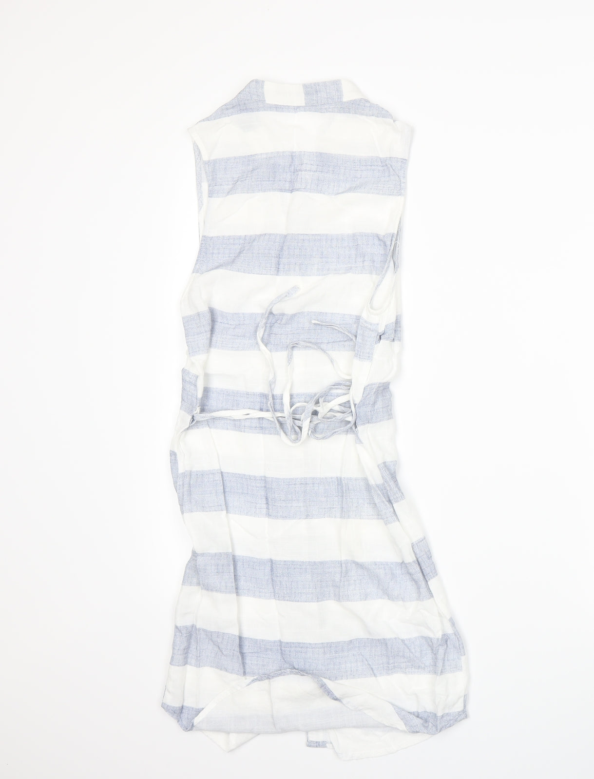 Rosebullet Womens Blue Striped  A-Line  Size 6