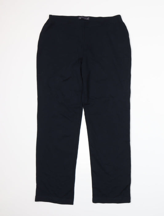 Marks and Spencer Womens Blue   Sweatpants Trousers Size 10 L26 in