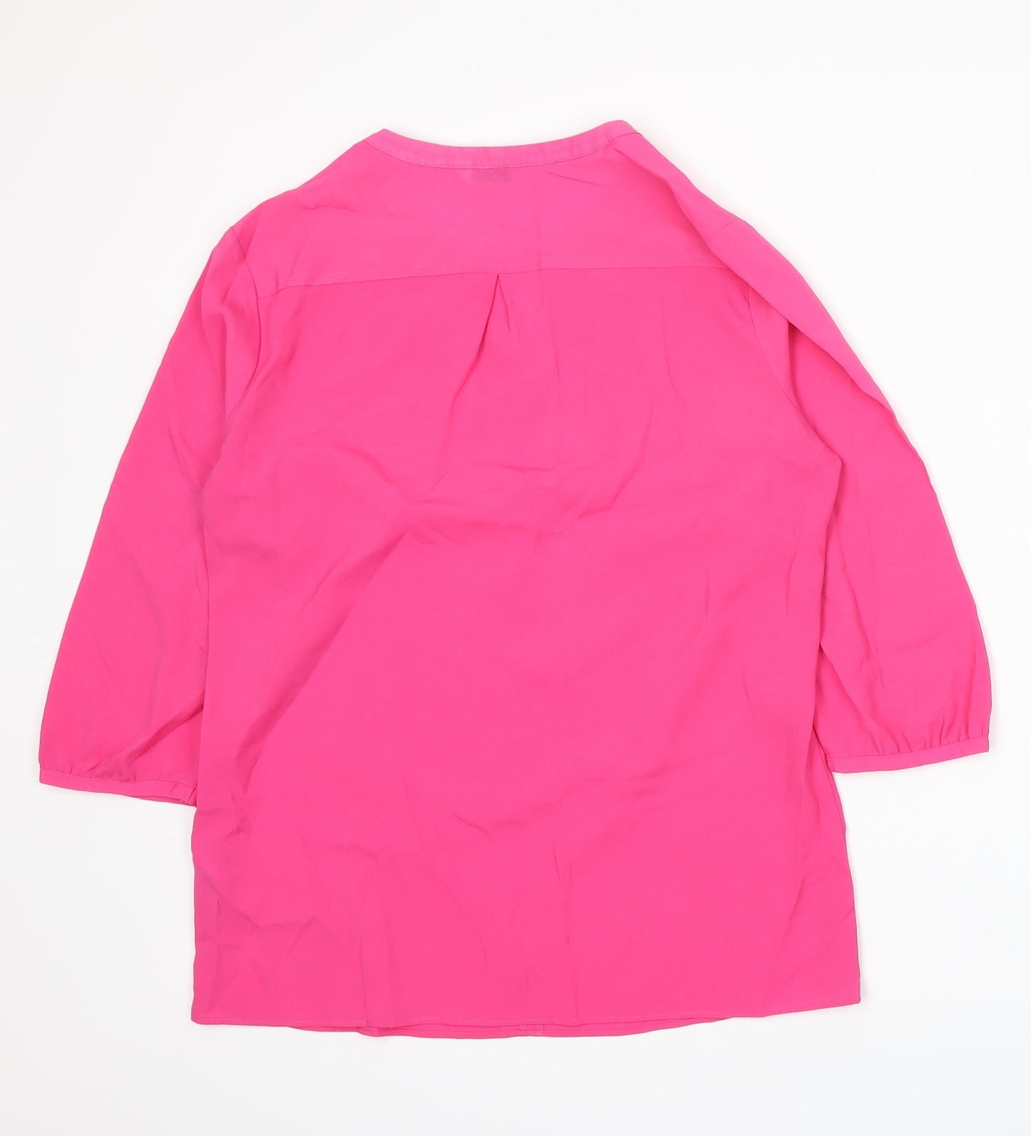 Marks and Spencer Womens Pink   Basic Blouse Size 10