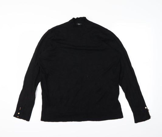 F&F Womens Black   Pullover Sweatshirt Size 18