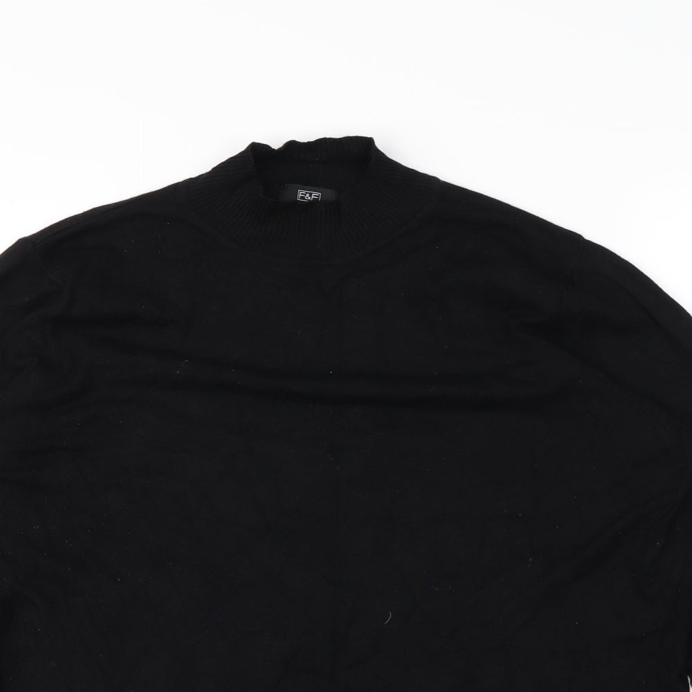F&F Womens Black   Pullover Sweatshirt Size 18