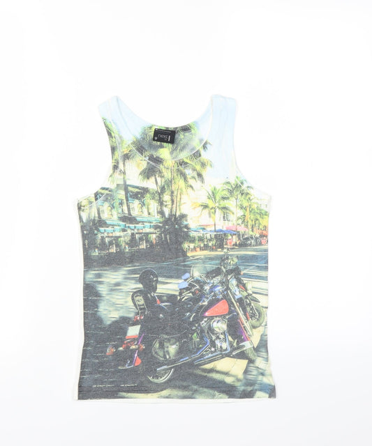 NEXT Boys White   Basic Tank Size 3-4 Years