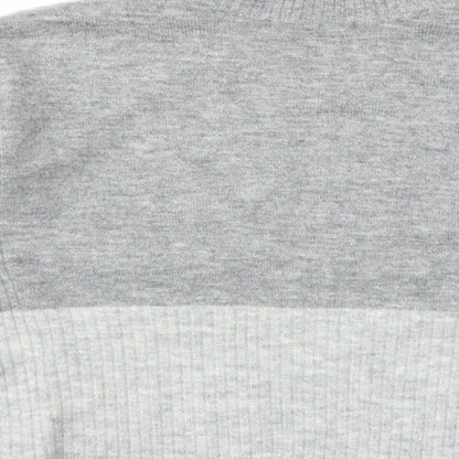 Brand and care label for George women’s grey jumper, size M