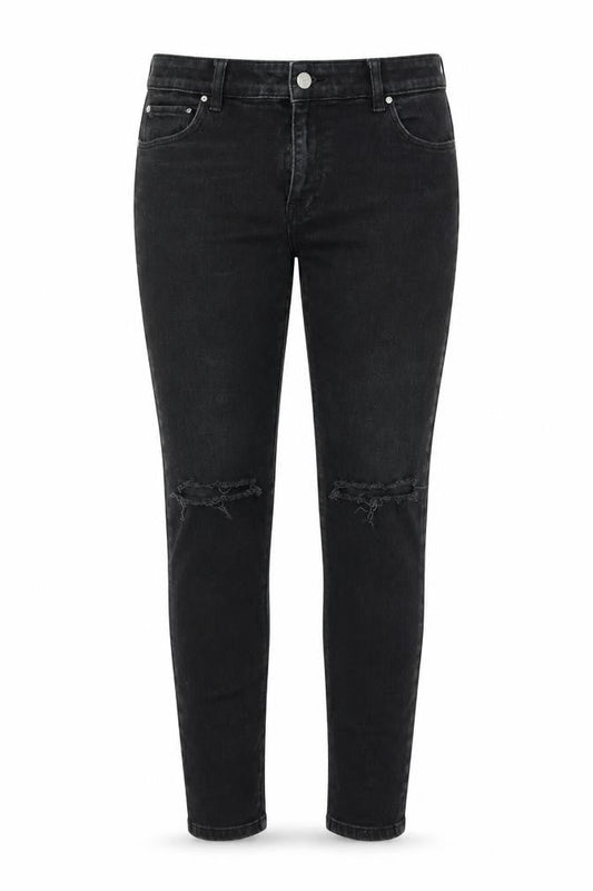 ASOS Womens Black  Denim Skinny Jeans Size 32 L32 in