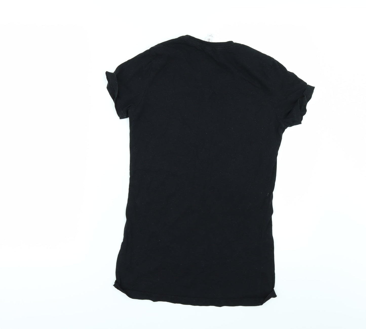 Bella Womens Black   Basic T-Shirt Size S