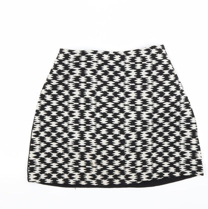 Additional front view of Primark women’s white mini skirt, size UK 10