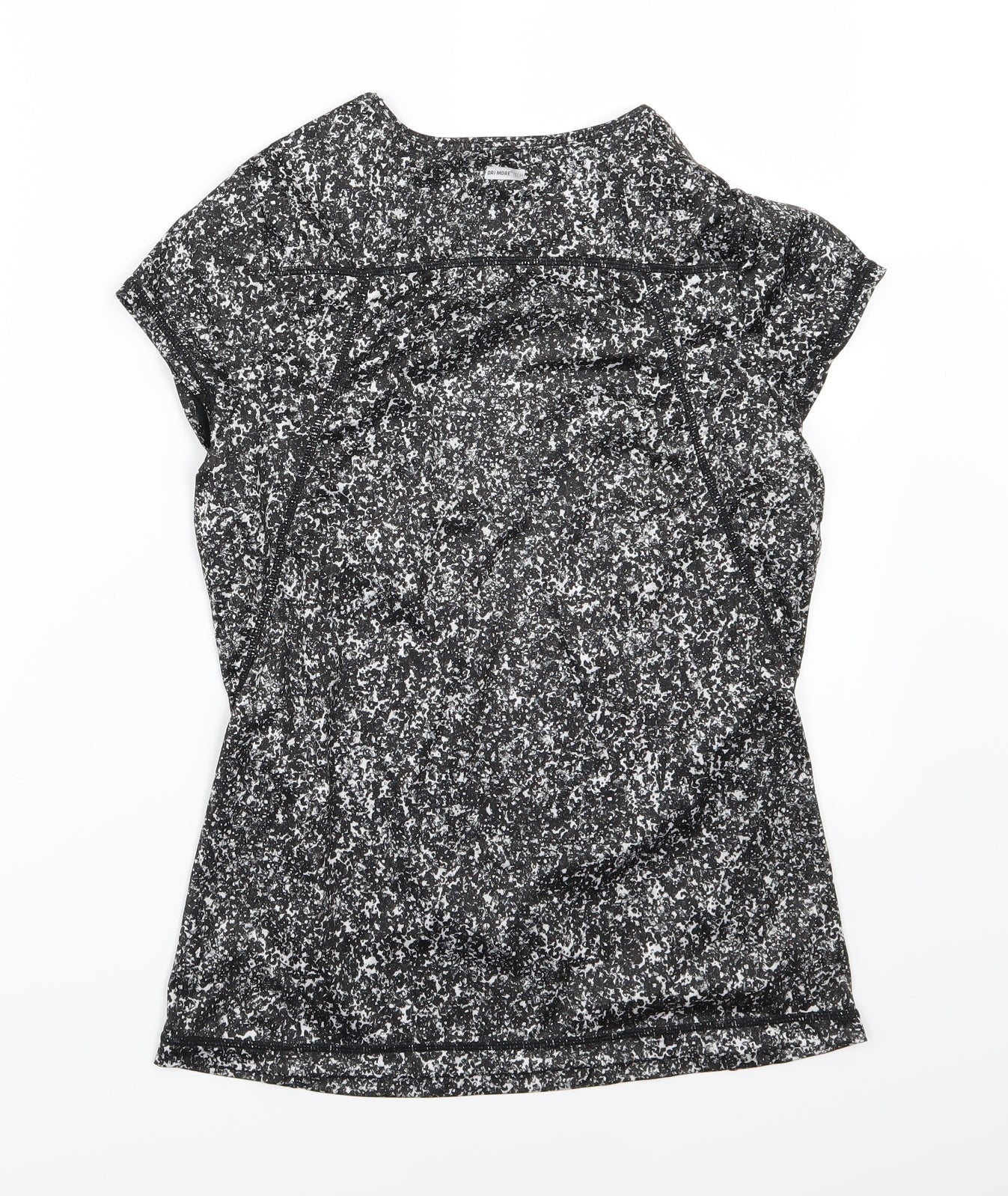 Athletic Works Womens Grey   Basic T-Shirt Size S  - Speckled