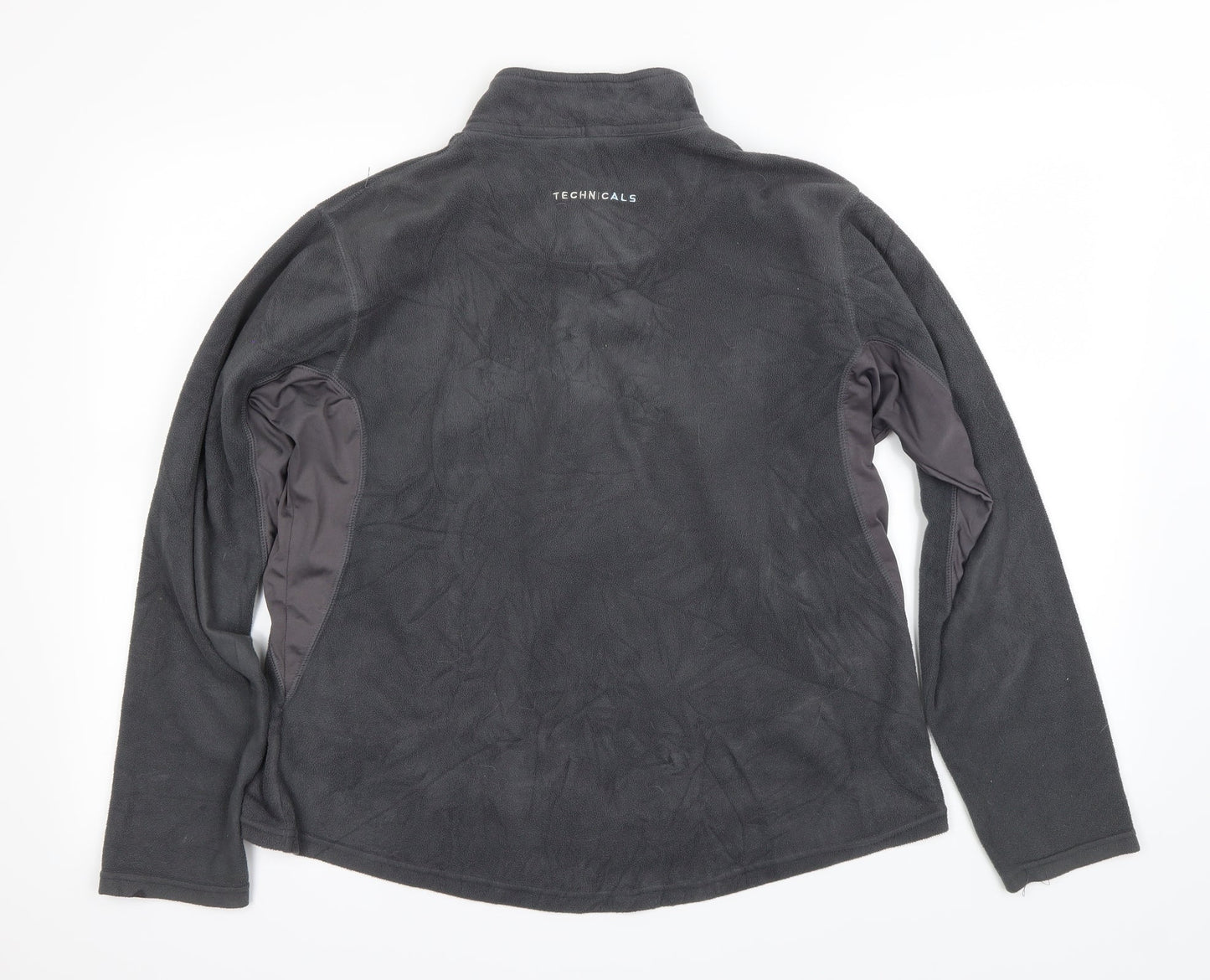 tecnicals Womens Grey   Henley Jumper Size 16