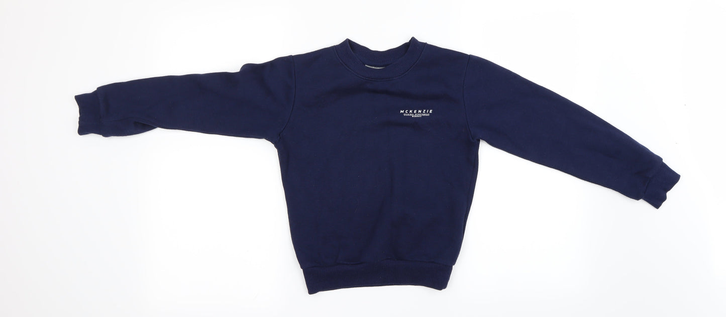 McKenzie Boys Blue   Pullover Jumper Size 9-10 Years