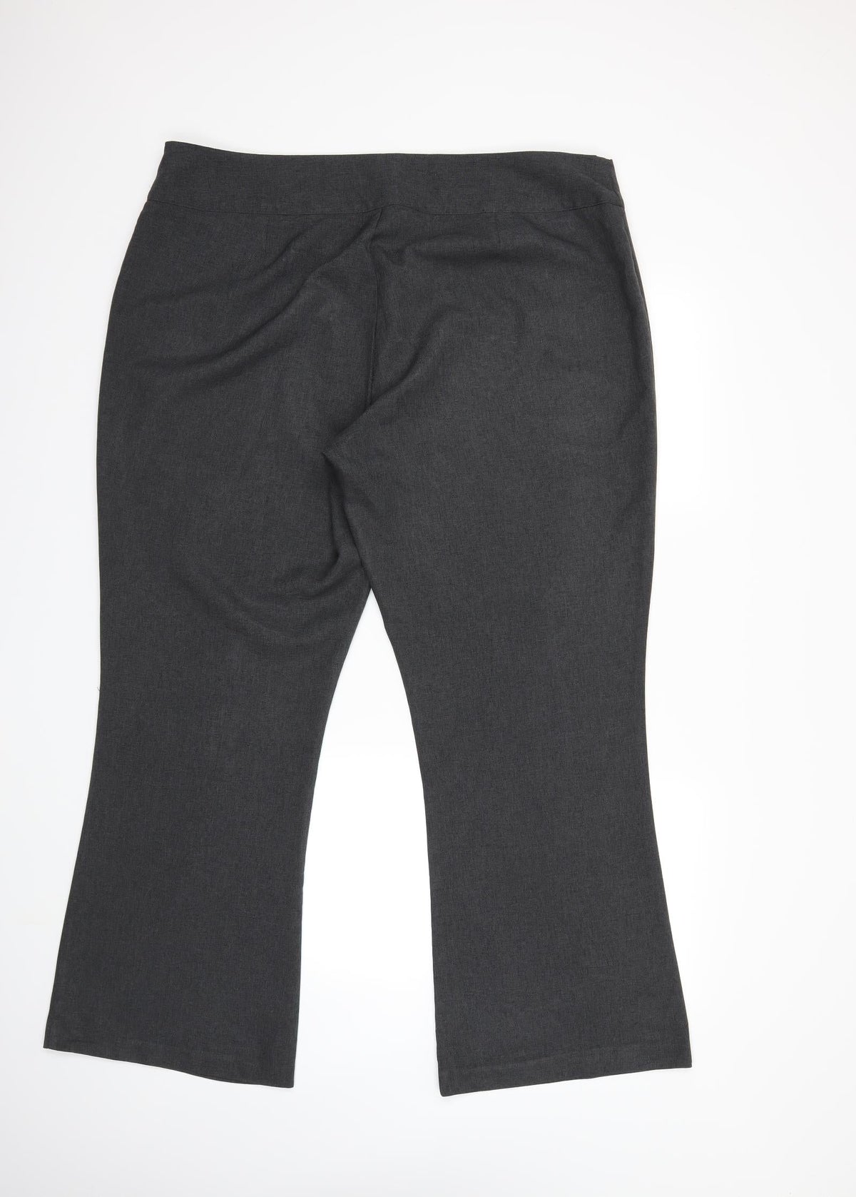 Papaya Womens Grey   Trousers  Size 24 L31 in
