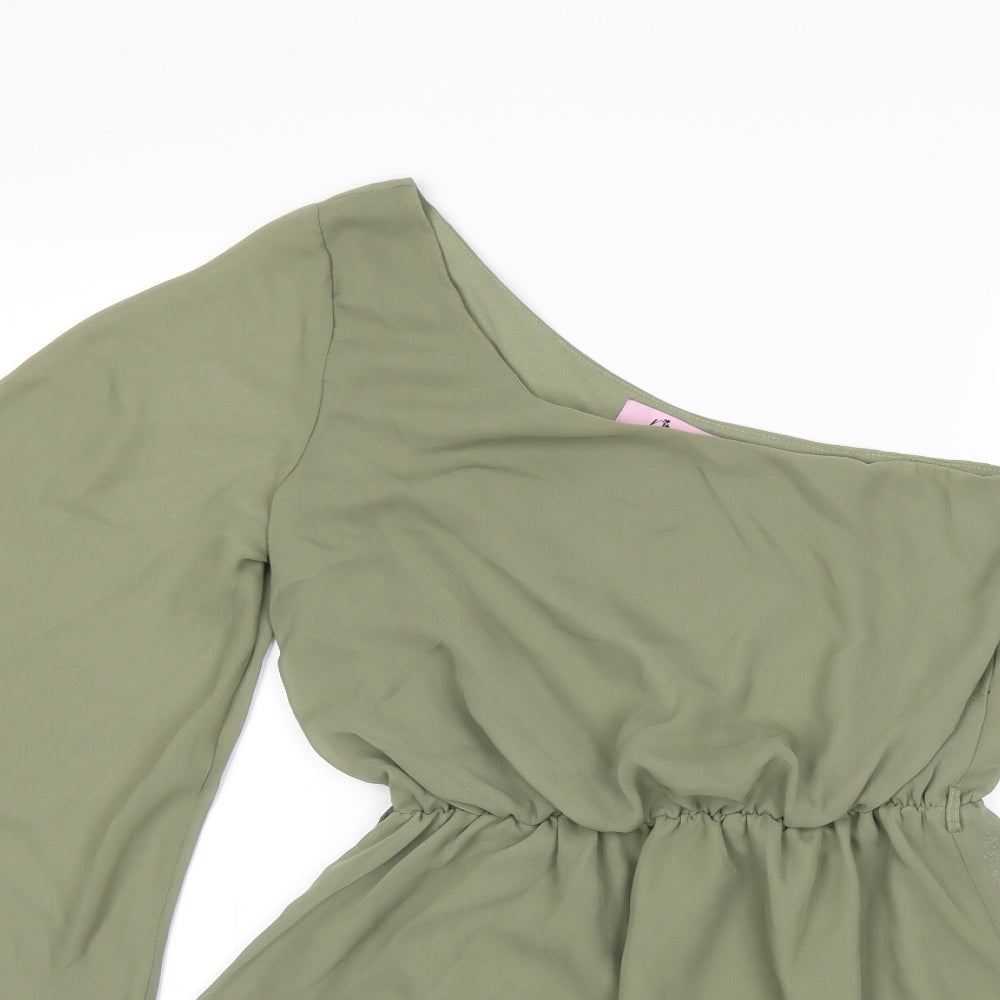 Paprika Womens Green   Shift  Size 8