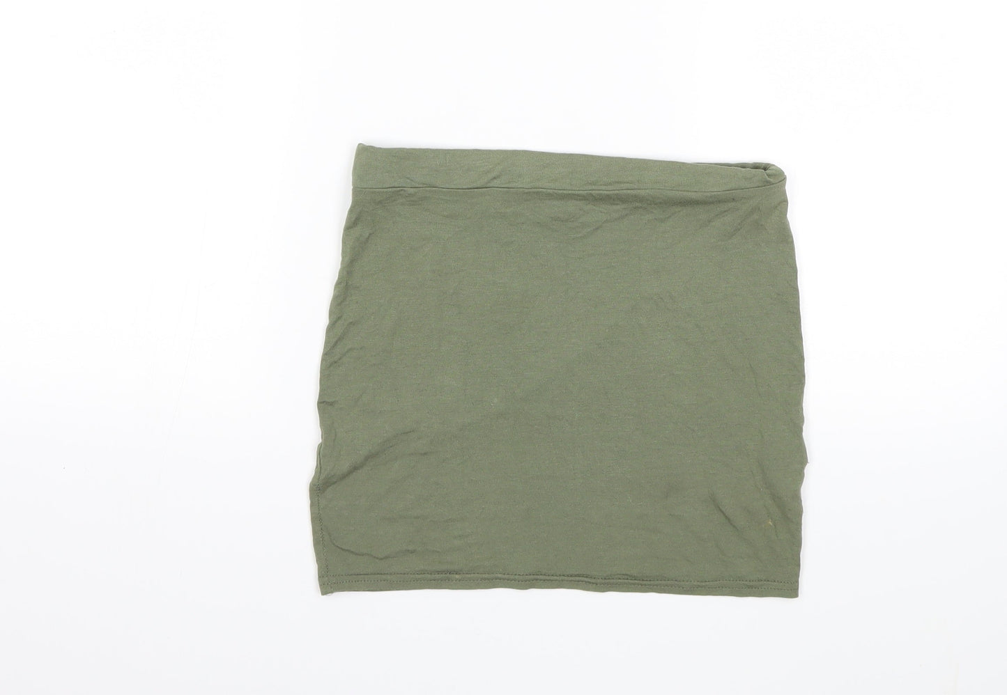 boohoo Womens Green   Mini Skirt Size 6