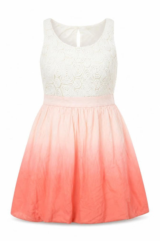 Blue Vanilla Womens Pink   Skater Dress  Size 8