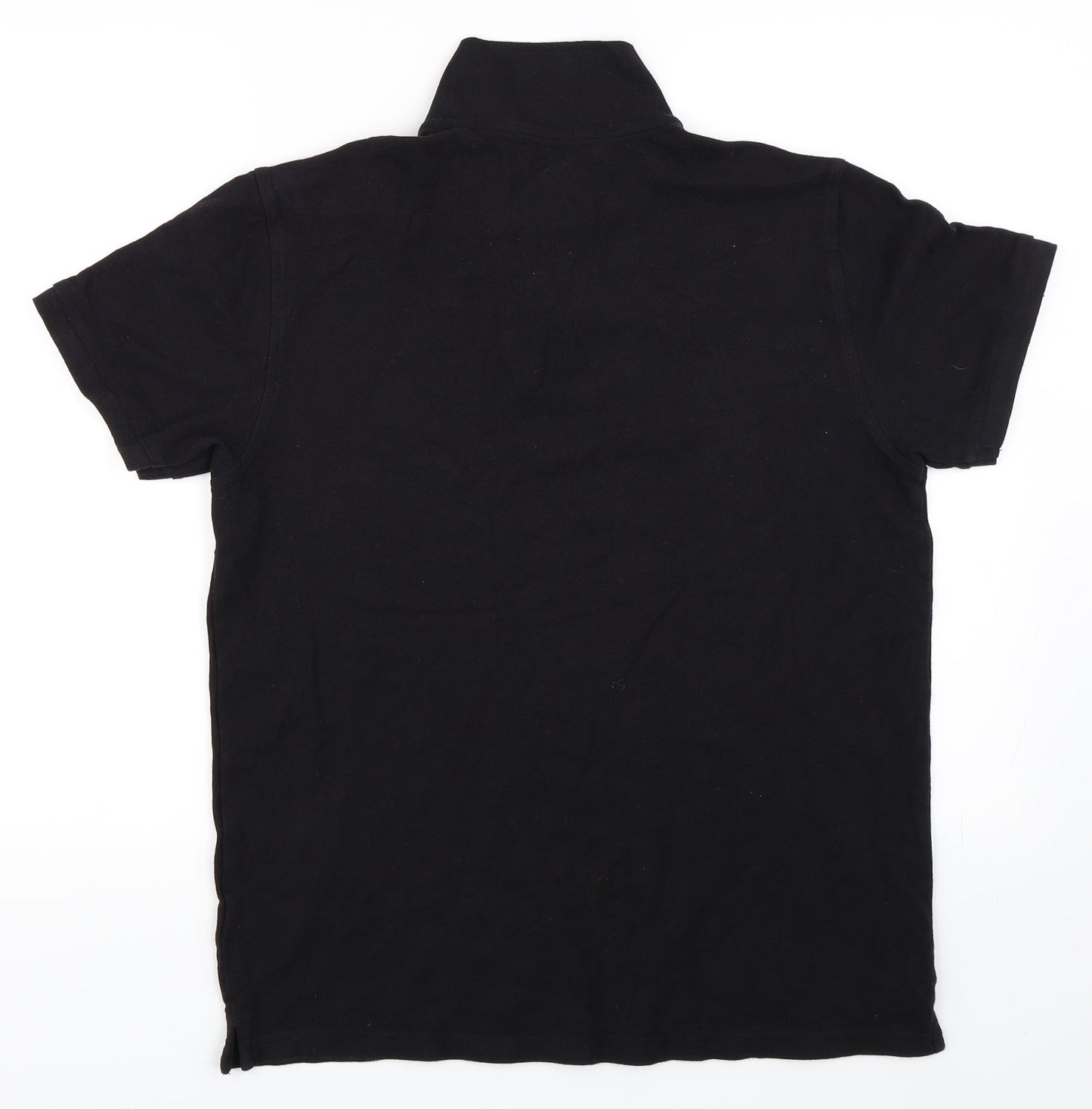 Easy Mens Black    Polo Size M