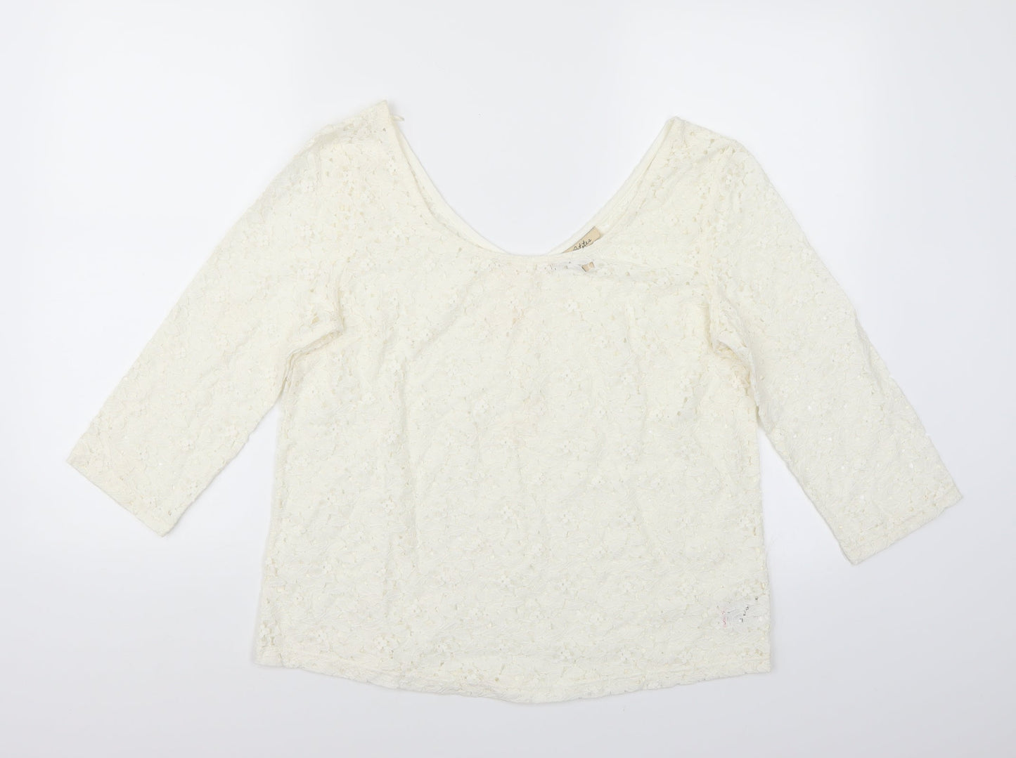 NEXT Womens White   Basic T-Shirt Size 12