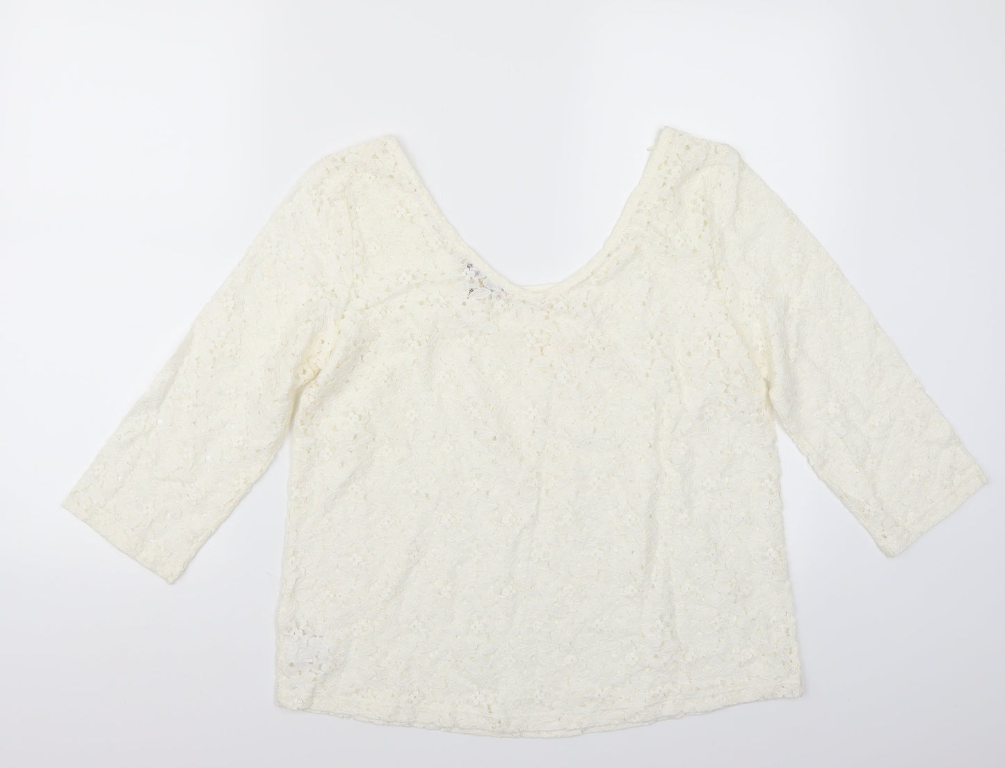 NEXT Womens White   Basic T-Shirt Size 12