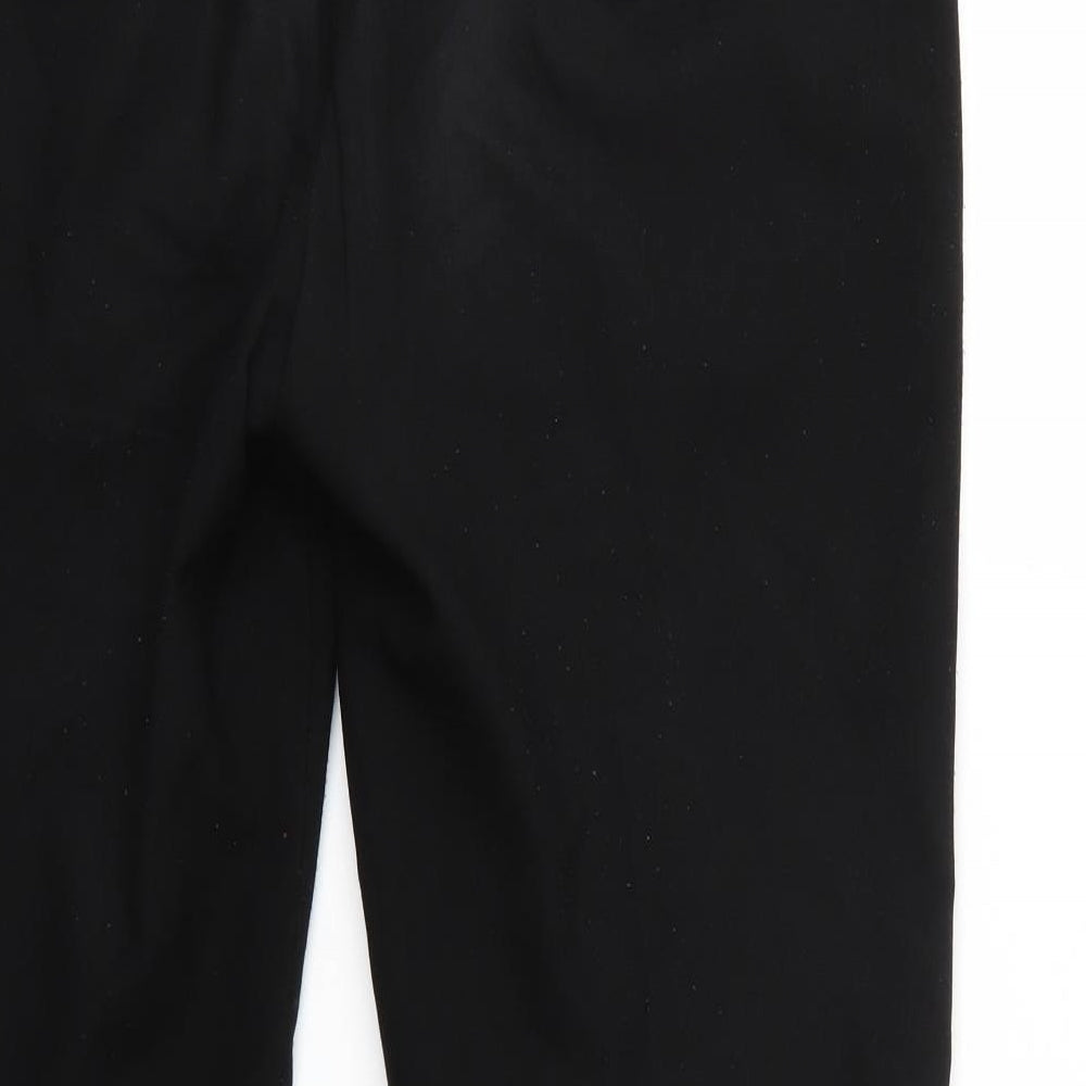 Peacocks Womens Black   Trousers  Size 34 L29 in