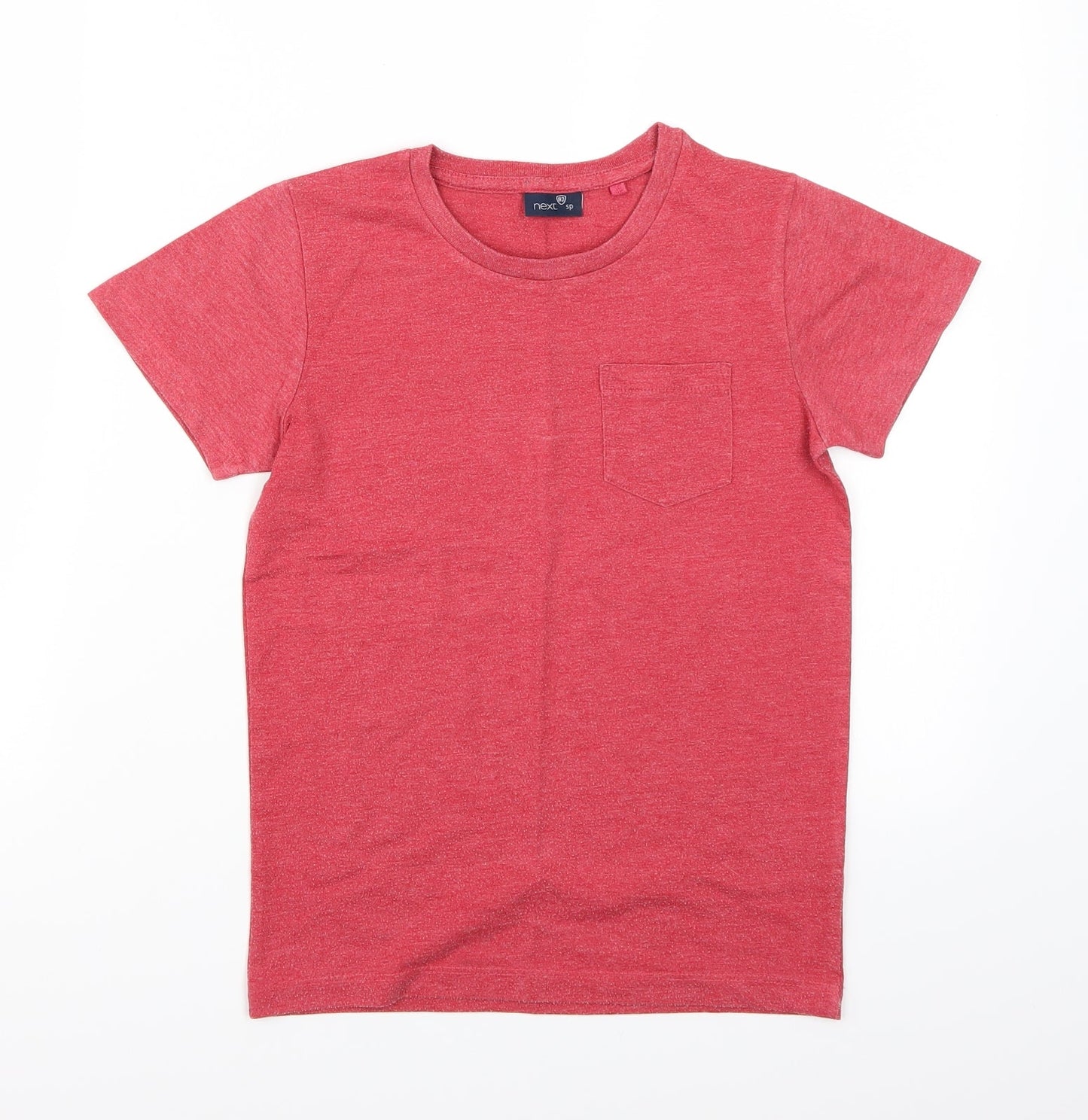 NEXT Boys Red   Basic T-Shirt Size 7 Years