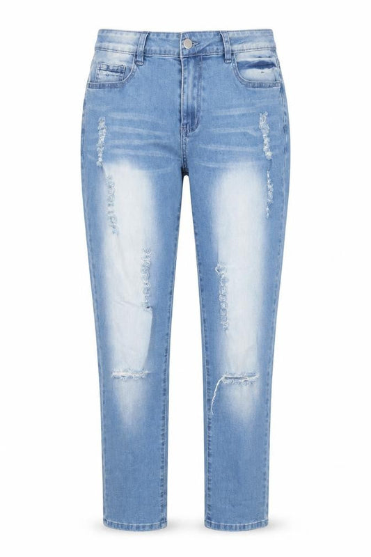 Tendency Womens Blue  Denim Mom Jeans Size L L31 in