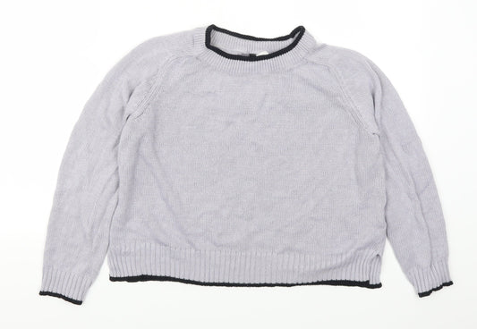 H&M Womens Purple   Pullover Jumper Size S