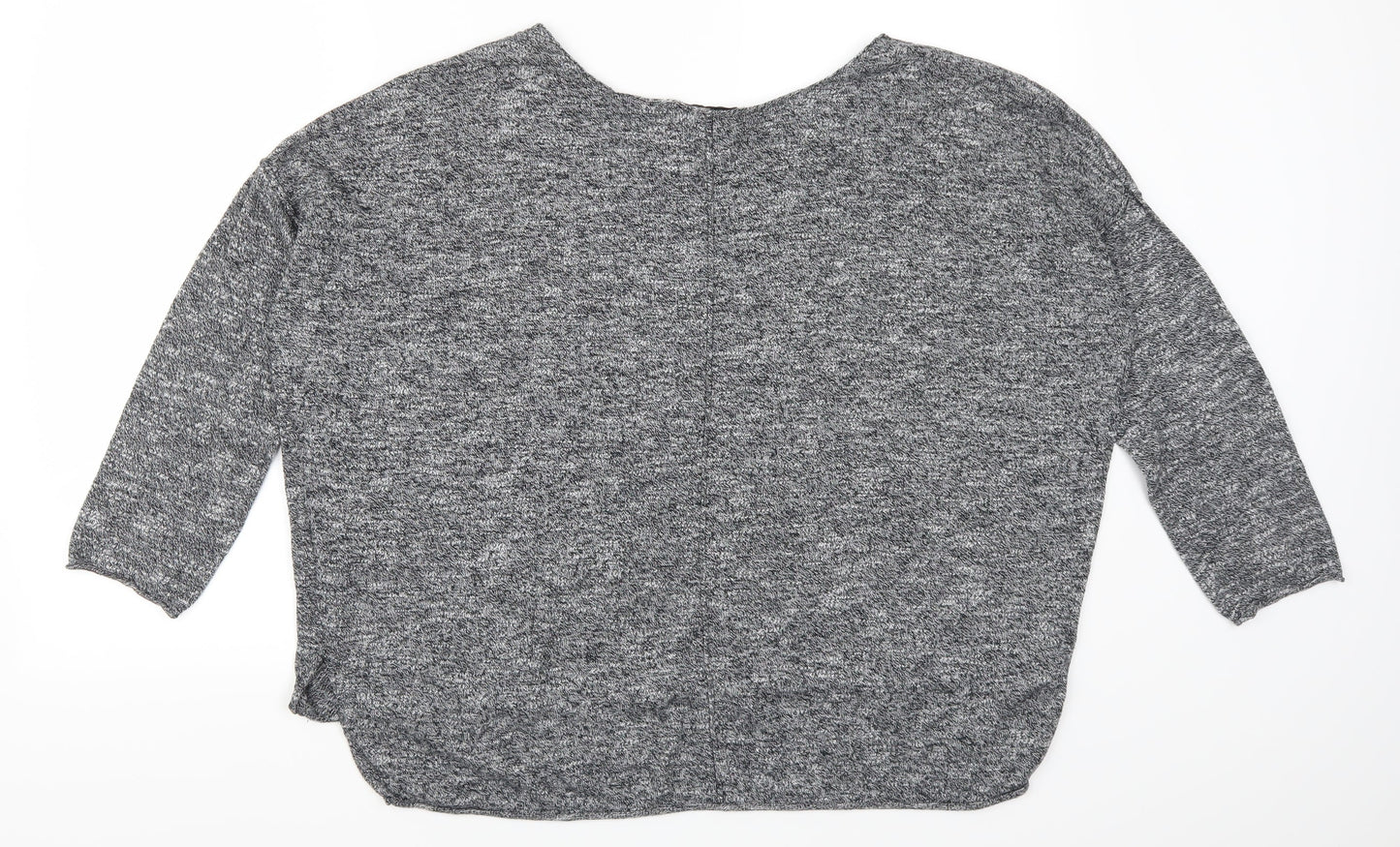 Zara Womens Grey   Basic Polo Size S