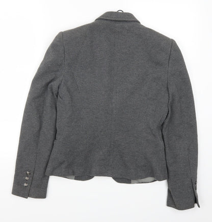Back view of Autograph women’s grey jacket suit jacket, size UK 8