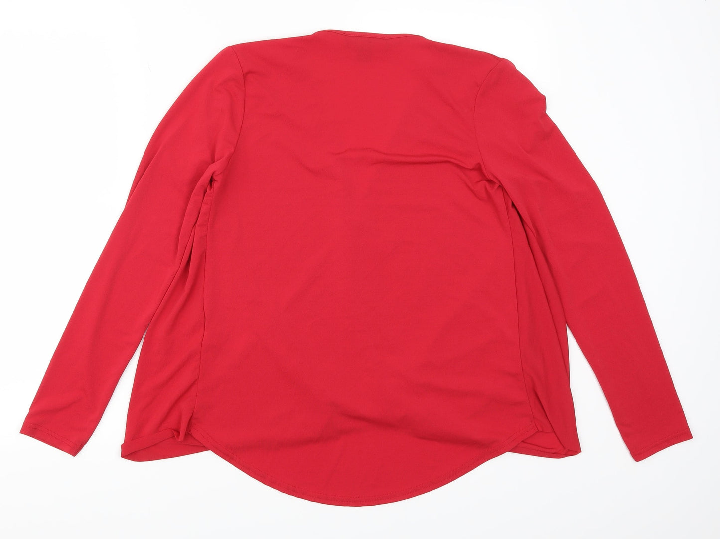 Atmosphere Womens Red   Basic T-Shirt Size 10