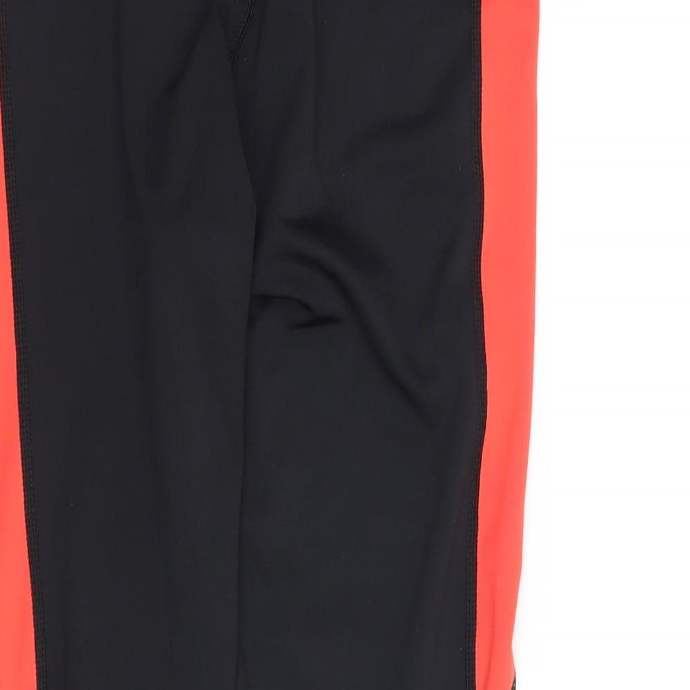 Workout Womens Black   Capri Leggings Size 8 L20 in