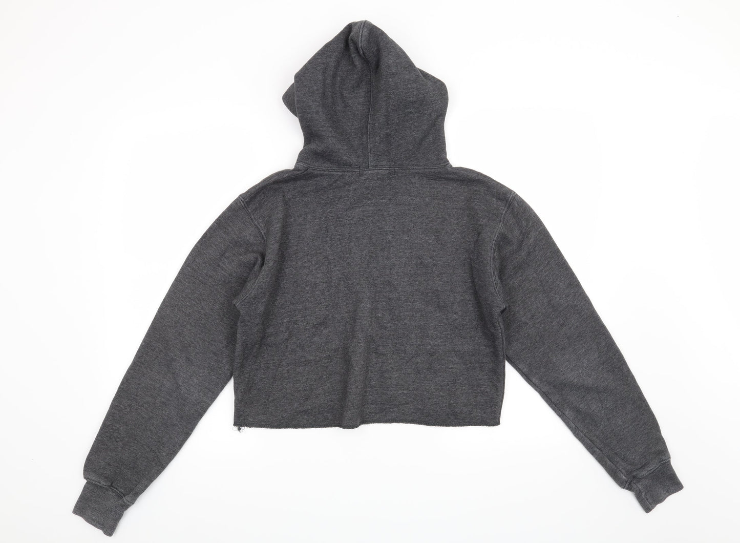 Boohoo Womens Grey   Pullover Hoodie Size S