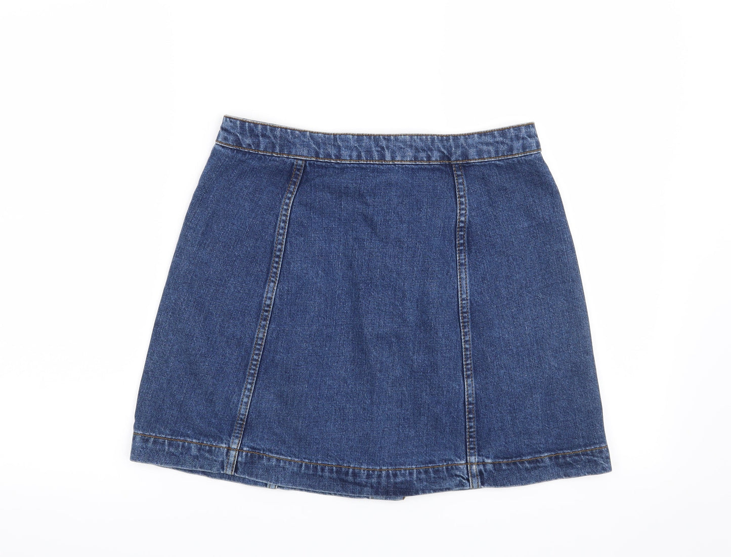 Topshop Womens Blue   Maxi Skirt Size 28 in