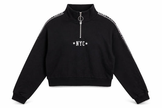 H&M Womens Black   Pullover Sweatshirt Size XS  - NYC