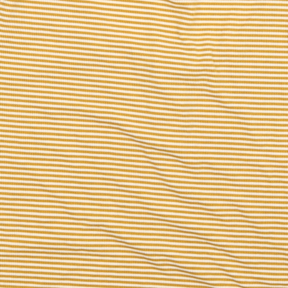 Primark Womens Orange Striped  Basic T-Shirt Size 14