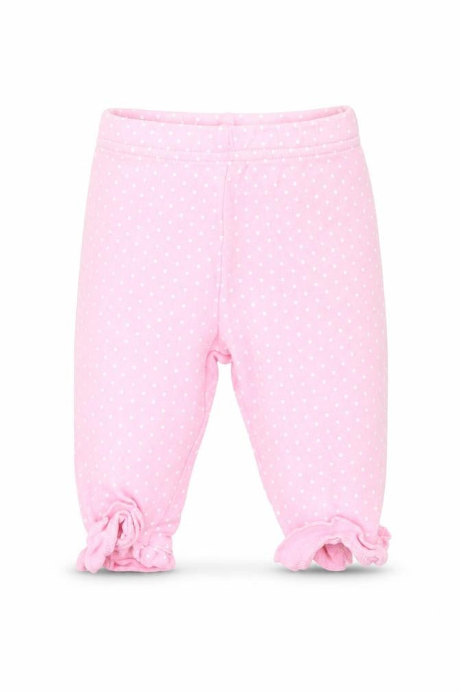 George Girls Pink Polka Dot  Jogger Leggings Size 0-3 Months