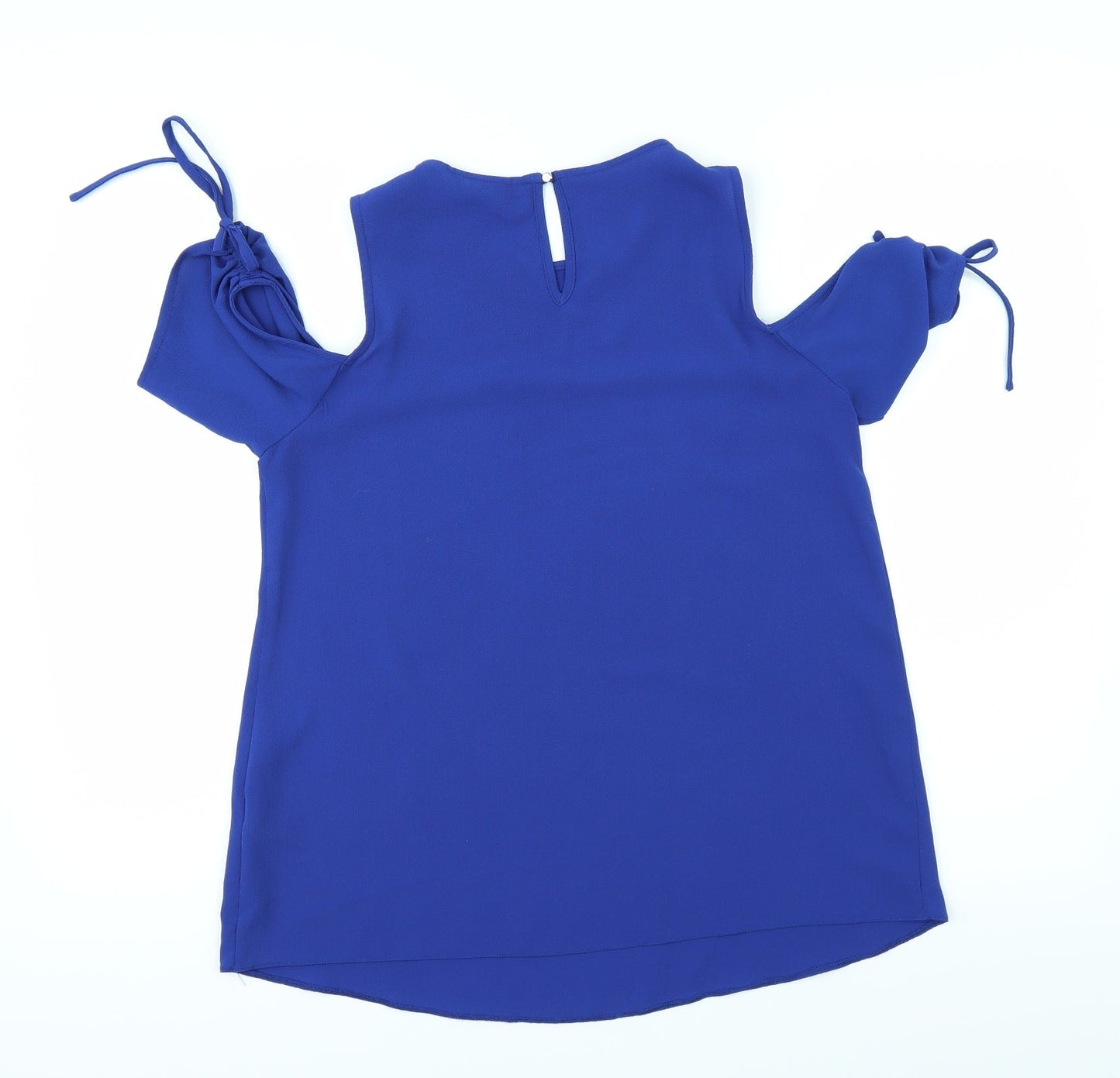 Dorothy Perkins Womens Blue   Basic Blouse Size 10