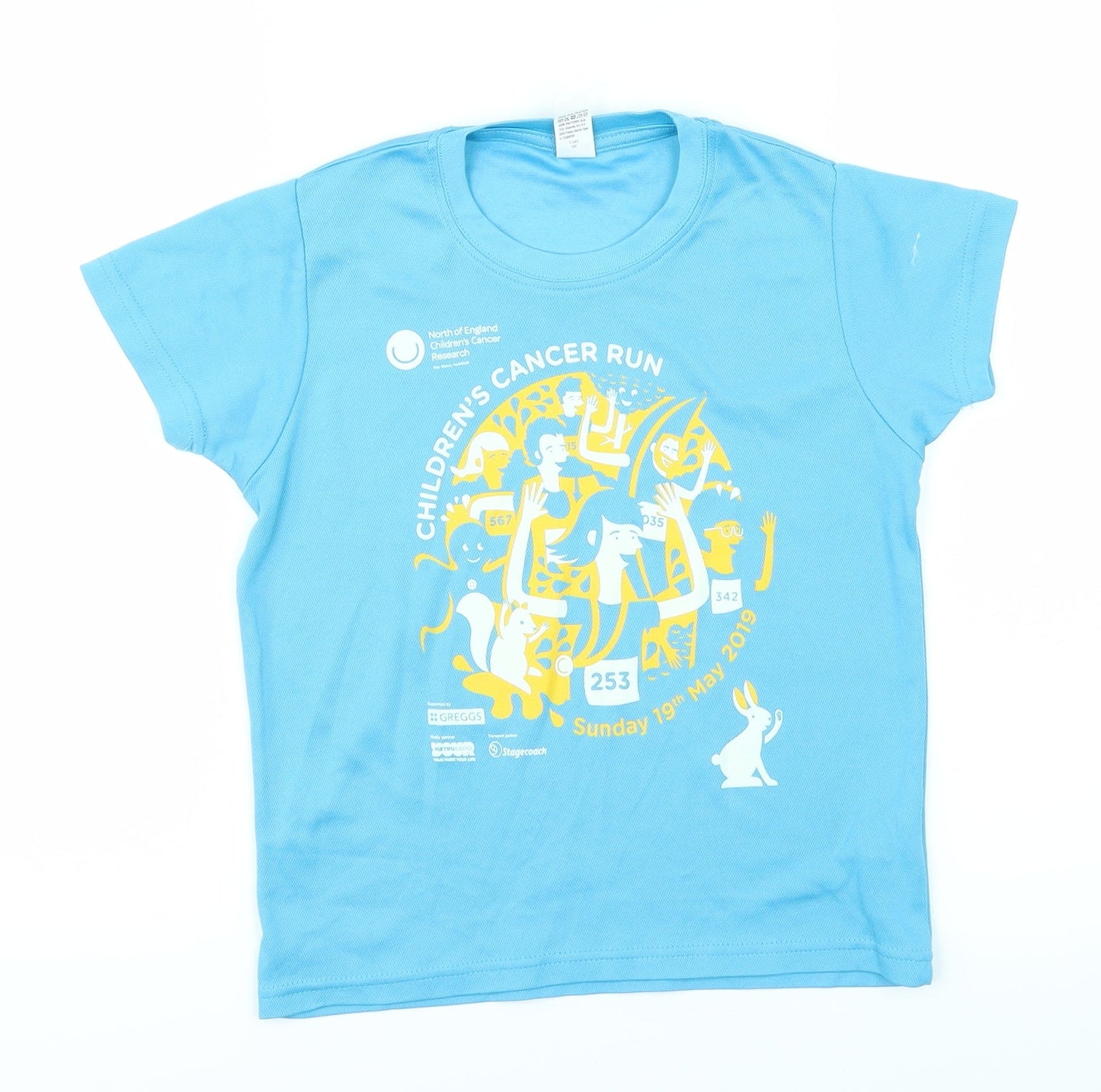 Roly Boys Blue   Basic T-Shirt Size 4 Years