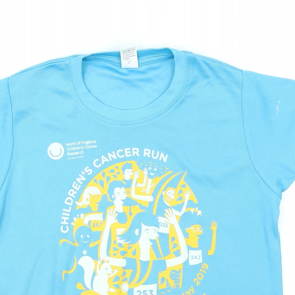 Roly Boys Blue   Basic T-Shirt Size 4 Years