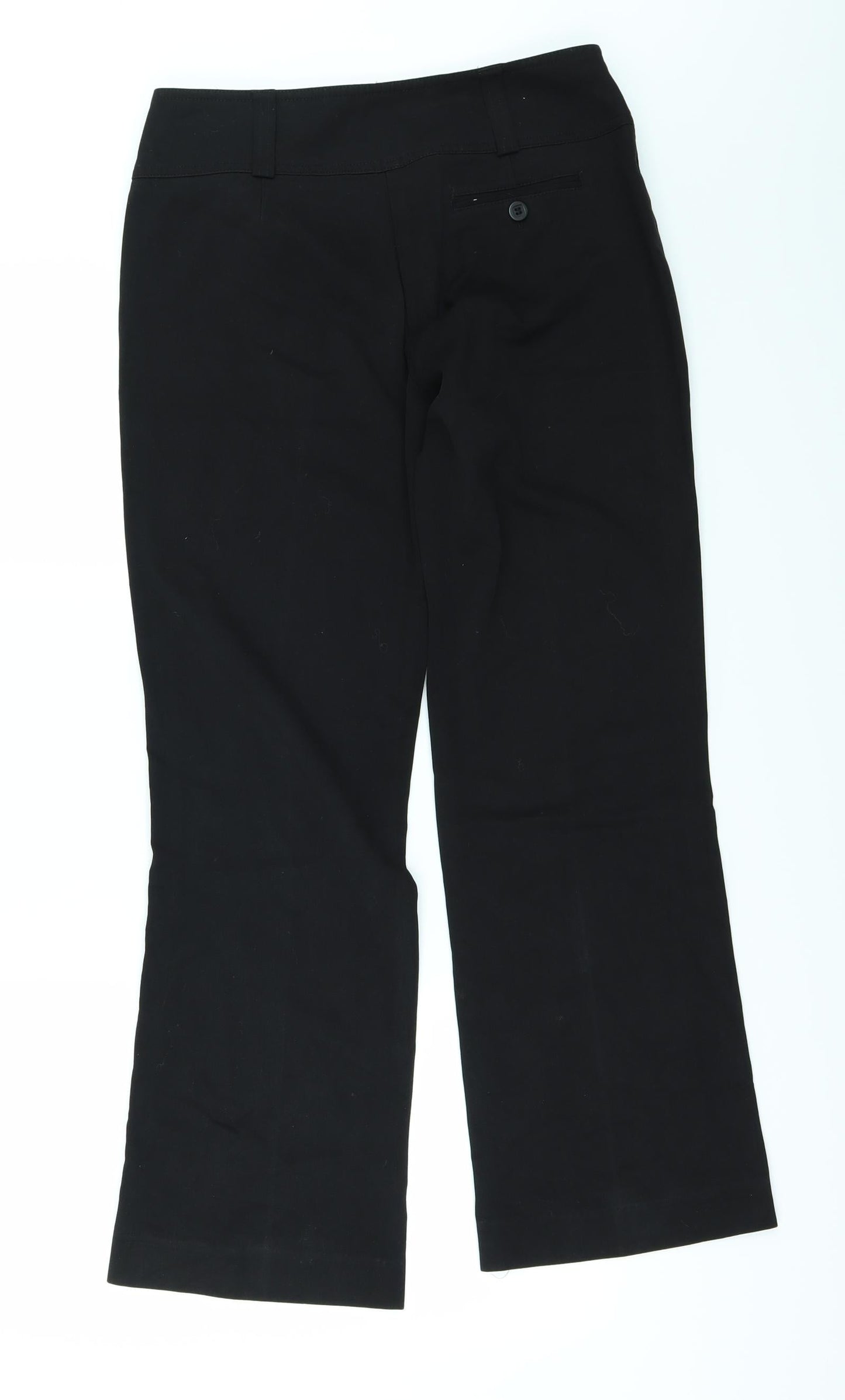 Etam Womens Black   Chino Trousers Size 8 L27 in