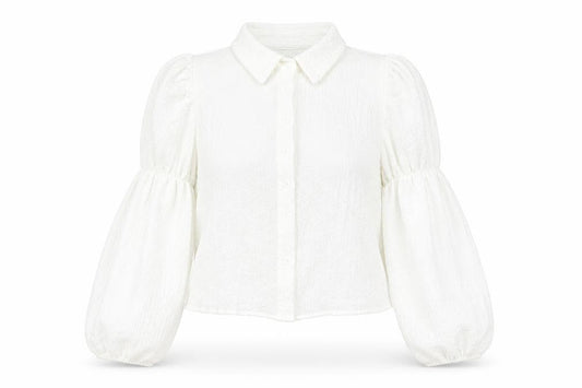 Front view of SHEIN women’s white cardigan jumper, size XL
