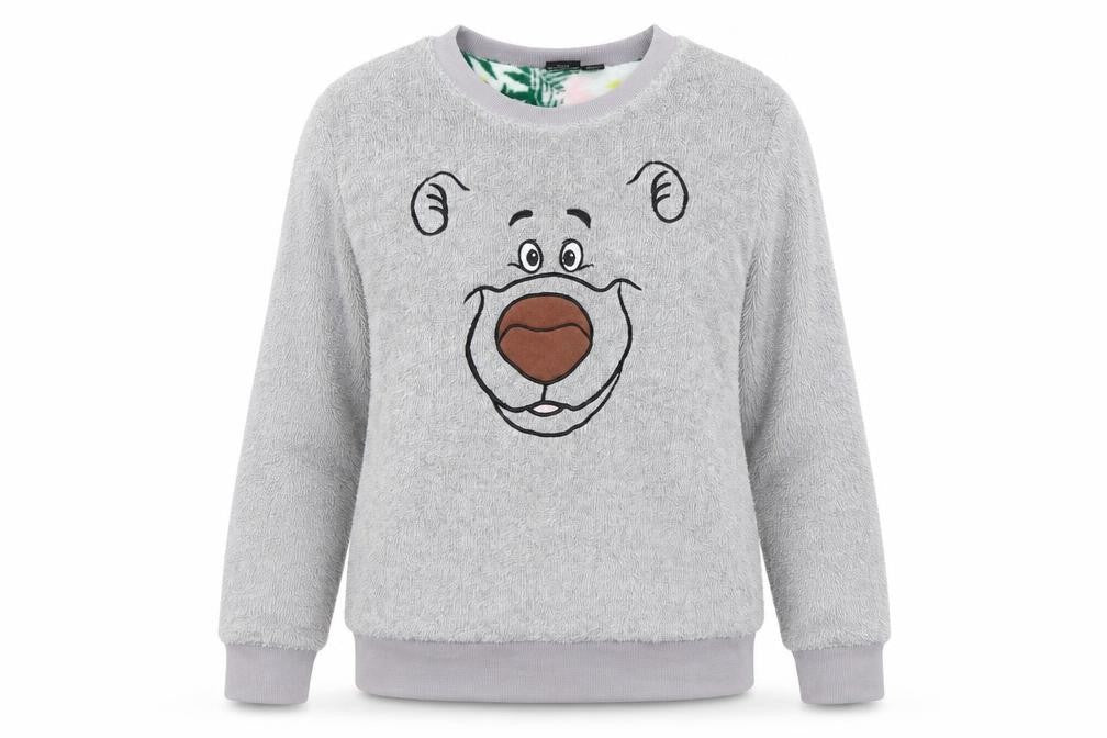 Primark Womens Grey   Pullover Sweatshirt Size 6  - The Jungle Book