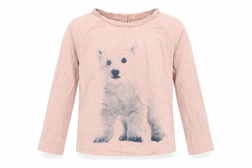 Gap Girls Pink   Basic T-Shirt Size 3 Years  - bear