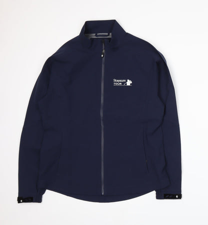 Additional front view of FJ women’s blue jacket, size UK 12